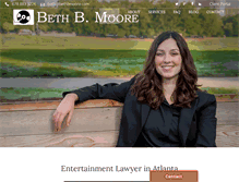 Tablet Screenshot of bethbmoore.com